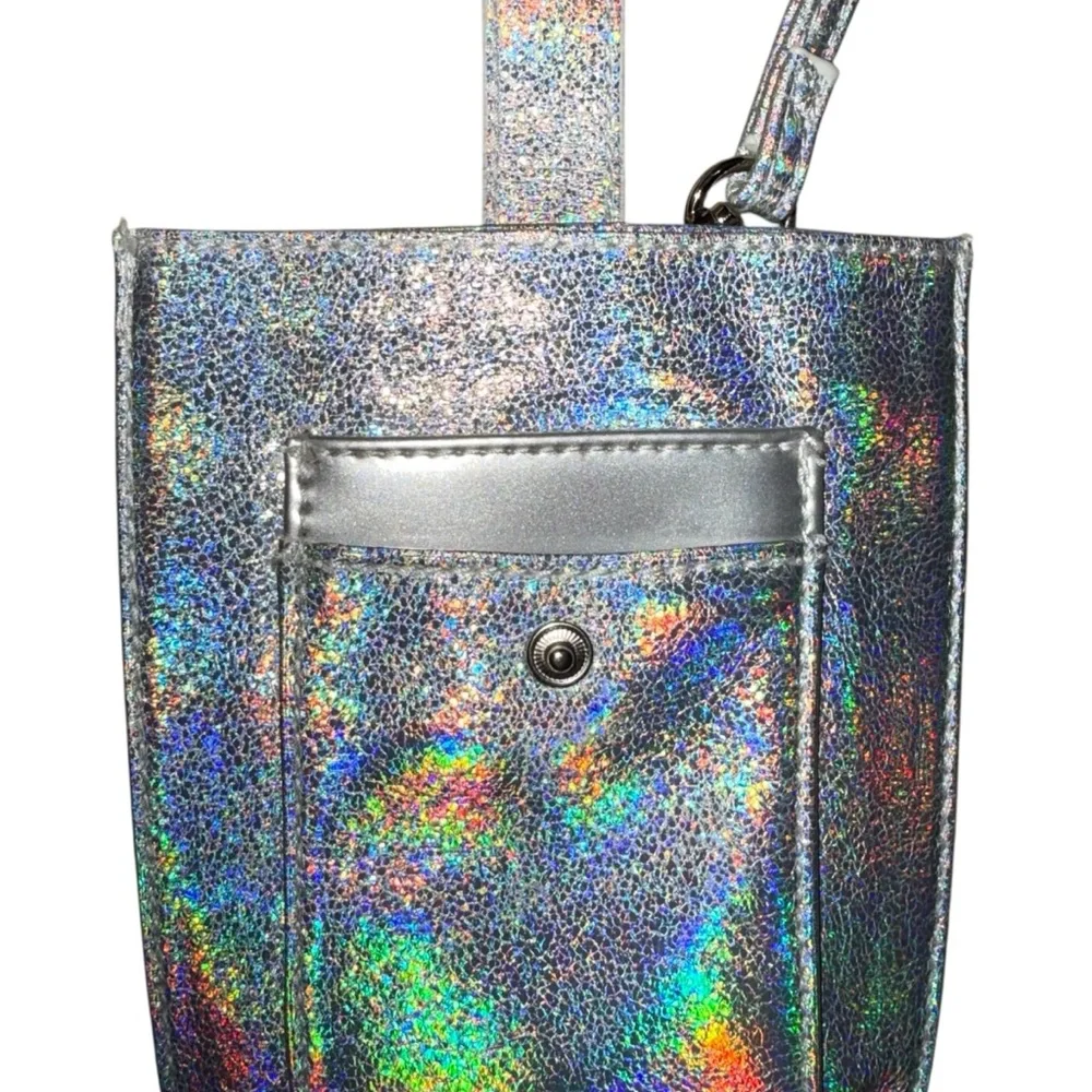 Iridescent Silver Phone Holster